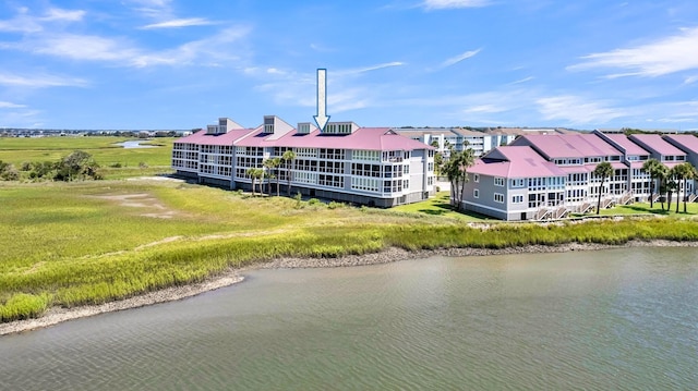 100 Mariners Cay Dr, Folly Beach, SC 29439 - bird's eye view of a nearby body of water