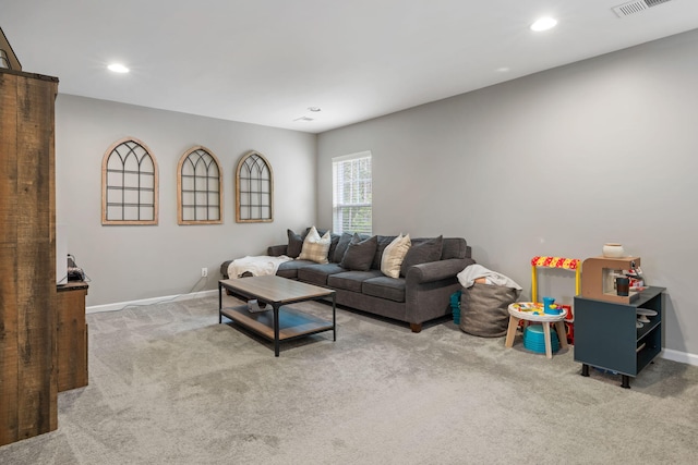 423 Sanctuary Park Dr, Summerville, SC 29486 - living room with carpet flooring and recessed lighting