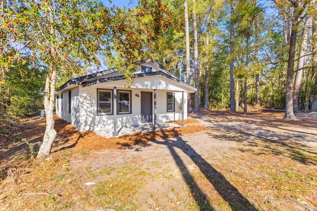 view of bungalow-style home