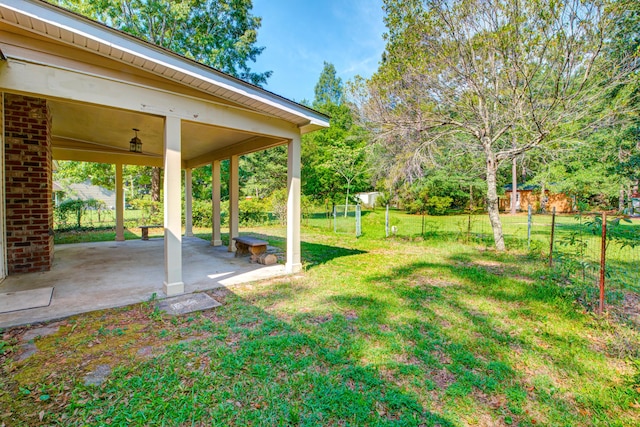 441 Compton Dr, Moncks Corner, SC 29461 - view of green lawn featuring a patio