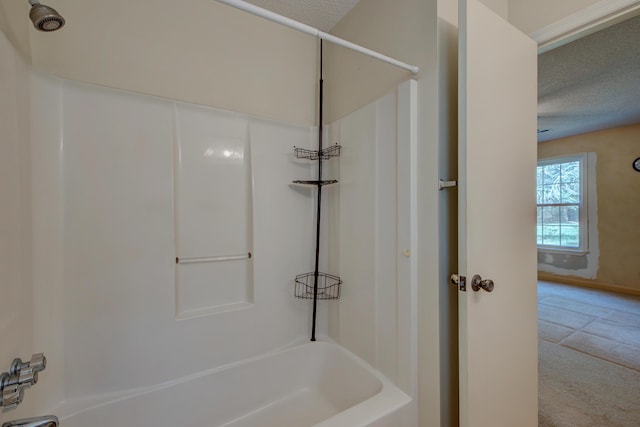 441 Compton Dr, Moncks Corner, SC 29461 - bathroom with bathtub / shower combination and a textured ceiling