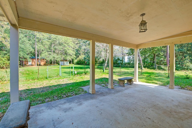 441 Compton Dr, Moncks Corner, SC 29461 - view of patio with a gate