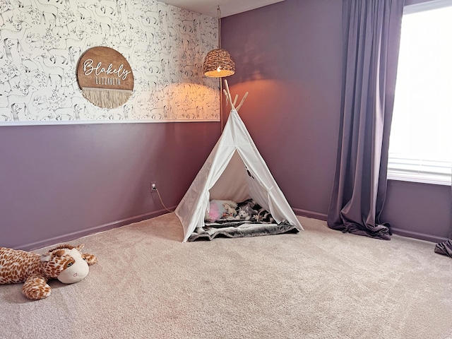 323 Bear Paw Ln, Summerville, SC 29486 - playroom with carpet floors and baseboards