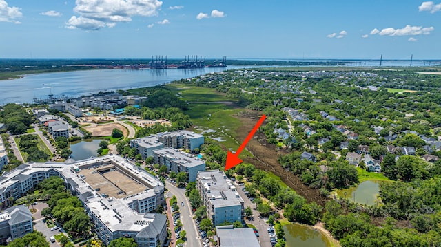 125 Pier View St Unit 408, Charleston, SC 29492 - aerial view of a notable bridge and a large body of water