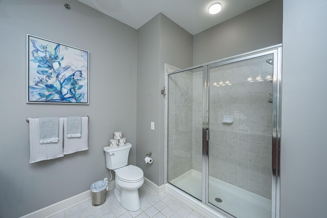 125 Pier View St Unit 408, Charleston, SC 29492 - bathroom with a stall shower and tile patterned floors