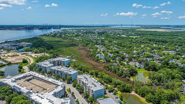 125 Pier View St Unit 408, Charleston, SC 29492 - aerial view of a large body of water and a notable bridge