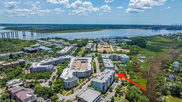 125 Pier View St Unit 408, Charleston, SC 29492 - aerial view of a notable bridge and a large body of water