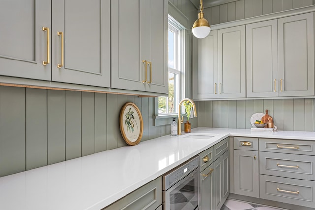 laundry area featuring sink