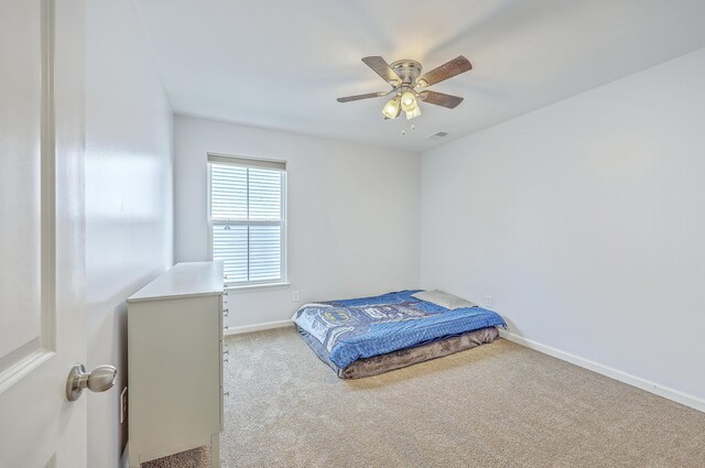 531 Crossland Dr, Moncks Corner, SC 29461 - unfurnished bedroom featuring carpet floors, baseboards, and a ceiling fan