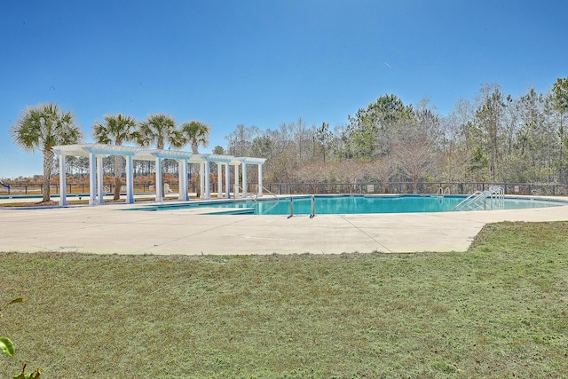 531 Crossland Dr, Moncks Corner, SC 29461 - community pool with a pergola and a patio
