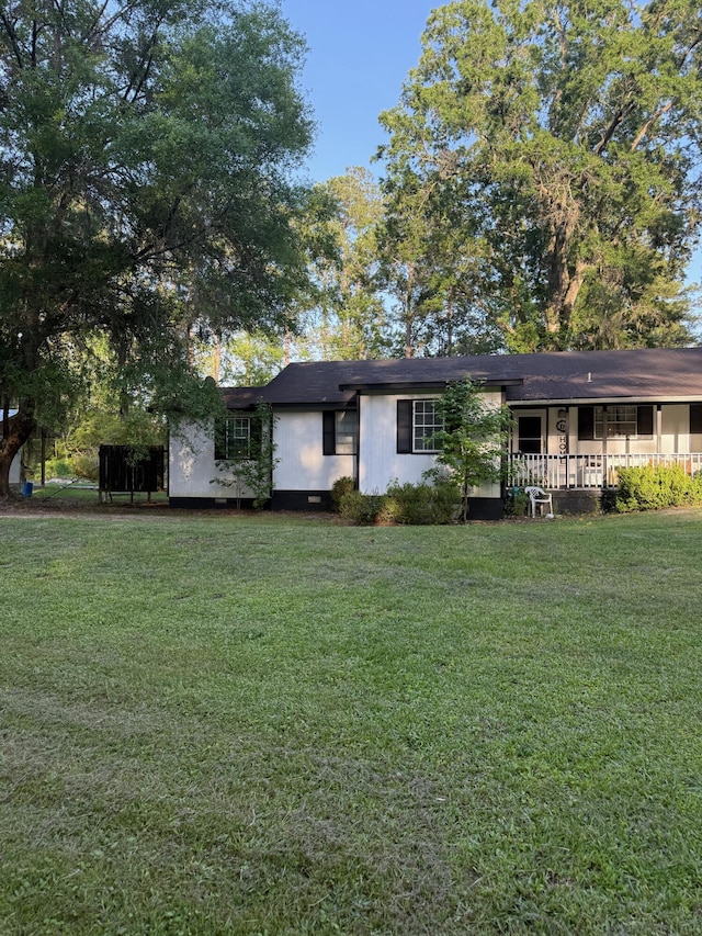 3637 Prices Bridge Ln, Walterboro, SC 29488 - view of front of house featuring a front lawn