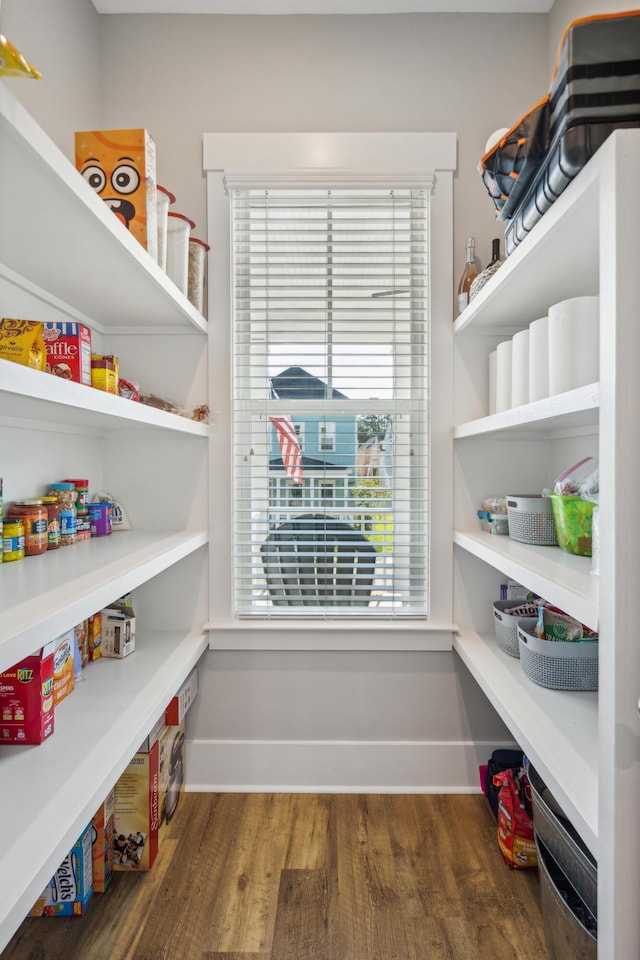 view of pantry