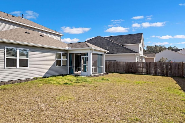 261 Celestial Blvd, Summerville, SC 29486 - rear view of property featuring a sunroom