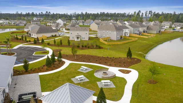 261 Celestial Blvd, Summerville, SC 29486 - aerial perspective of suburban area with a large body of water