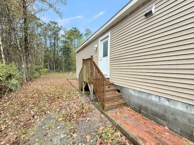 view of home's exterior