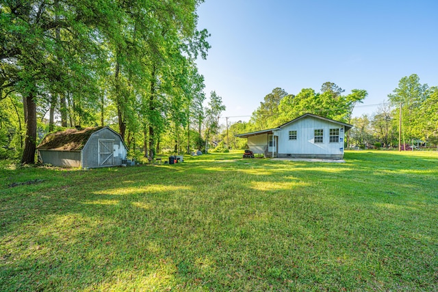 11341 Cottageville Hwy, Cottageville, SC 29435 - view of yard with a shed and an outdoor structure