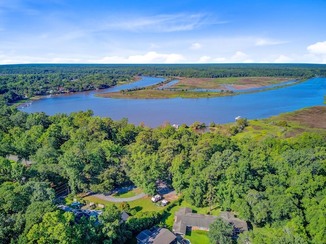 7074 W Constellation Dr, North Charleston, SC 29418 - aerial view of property and surrounding area with a large body of water