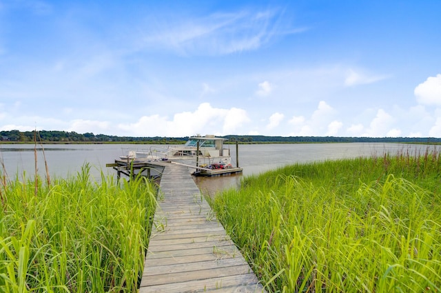 7074 W Constellation Dr, North Charleston, SC 29418 - dock with a water view