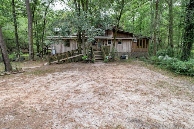 1373 Bridge St, Branchville, SC 29432 - view of front of property with a deck