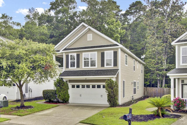 110 Instructor Ct, Ladson, SC 29456 - traditional-style home with driveway, a garage, and a shingled roof