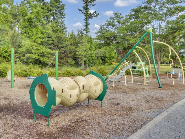 view of communal playground