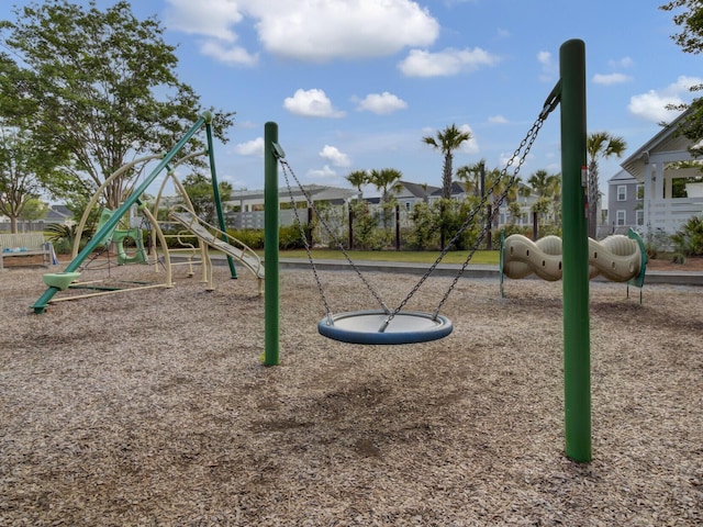 view of communal playground