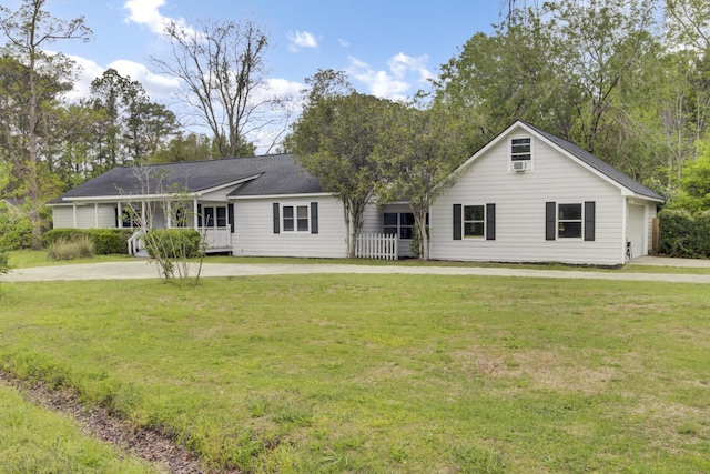 509 Hill St, Moncks Corner, SC 29461 - ranch-style home with a front lawn and concrete driveway