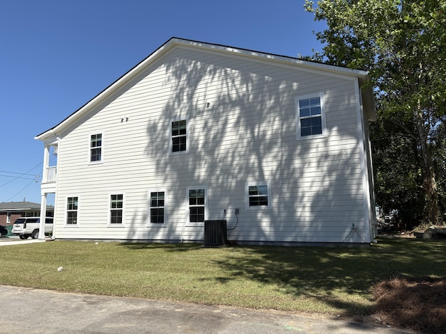 819 Burger St, Charleston, SC 29407 - view of home's exterior with a lawn