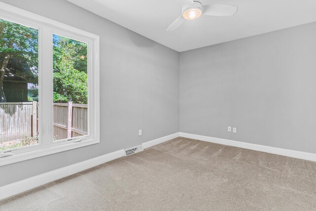 8 Pony Ln, Charleston, SC 29407 - carpeted empty room with baseboards and a ceiling fan
