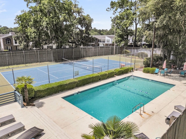 8 Pony Ln, Charleston, SC 29407 - community pool featuring a tennis court