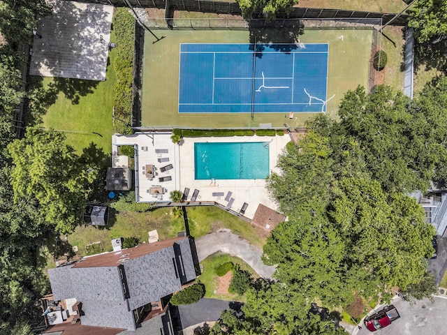 8 Pony Ln, Charleston, SC 29407 - bird's eye view of a pool