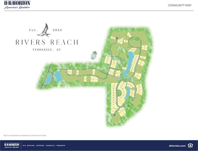 54 Twickenham Loop, Yemassee, SC 29945 - map / location