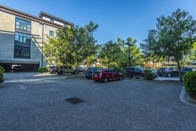 view of car parking