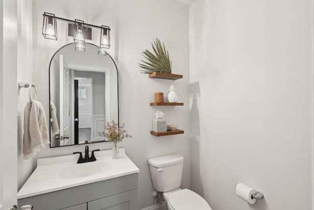 2267 Kemmerlin St, Johns Island, SC 29455 - half bathroom with toilet and vanity
