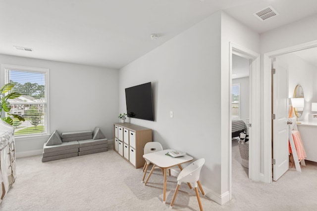 2267 Kemmerlin St, Johns Island, SC 29455 - living area featuring light carpet and baseboards