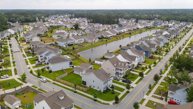 2267 Kemmerlin St, Johns Island, SC 29455 - aerial view of residential area with a large body of water