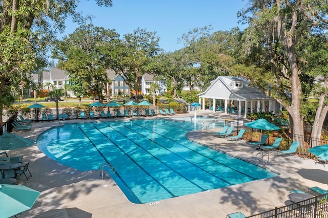 2267 Kemmerlin St, Johns Island, SC 29455 - community pool with a patio