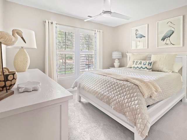 2655 Gnarled Pne, Seabrook Island, SC 29455 - carpeted bedroom featuring ceiling fan and baseboards