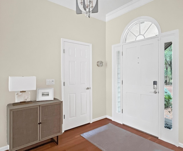 2655 Gnarled Pne, Seabrook Island, SC 29455 - entryway with wood finished floors, crown molding, and ceiling fan