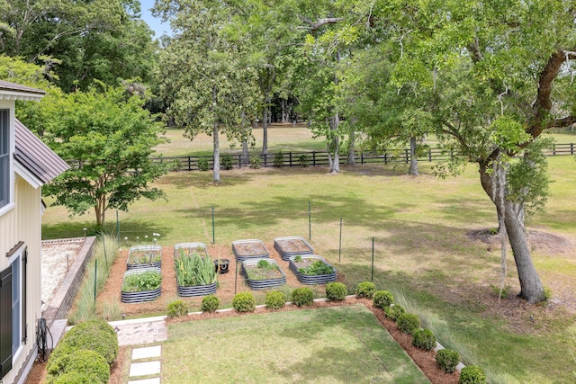 4855 Retriever Rd, Wadmalaw Island, SC 29487 - view of yard featuring a vegetable garden
