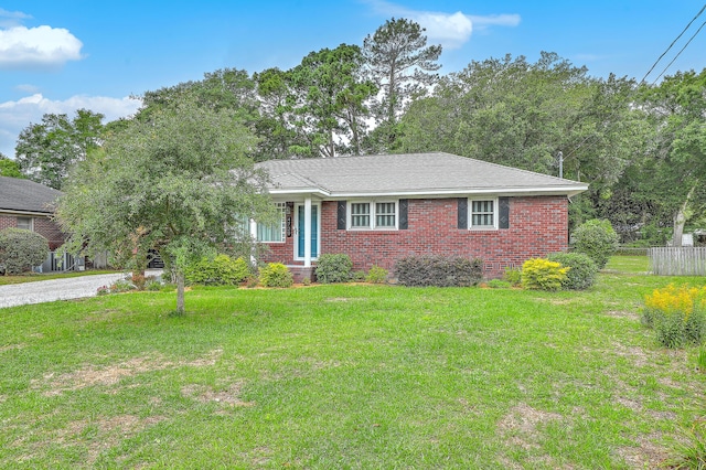 4729 Lang Ridge Dr, North Charleston, SC 29405 - view of front of home featuring brick siding