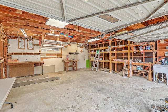 4729 Lang Ridge Dr, North Charleston, SC 29405 - garage featuring a workshop area