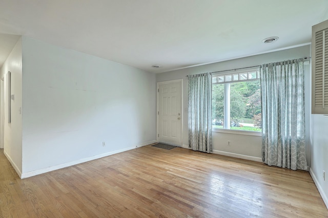 4729 Lang Ridge Dr, North Charleston, SC 29405 - empty room featuring baseboards and wood finished floors