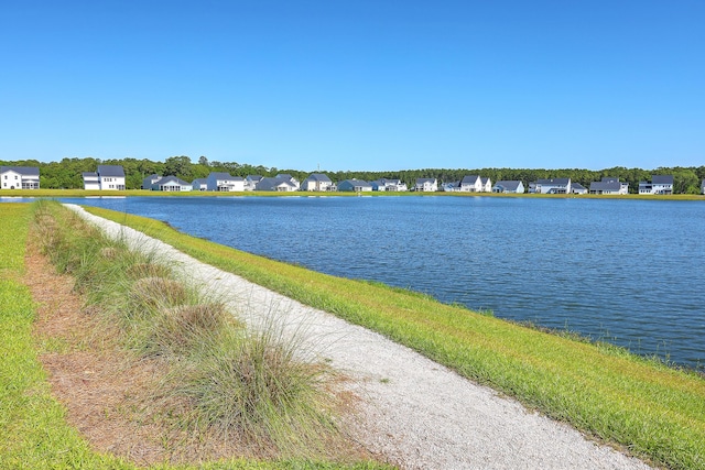 property view of water