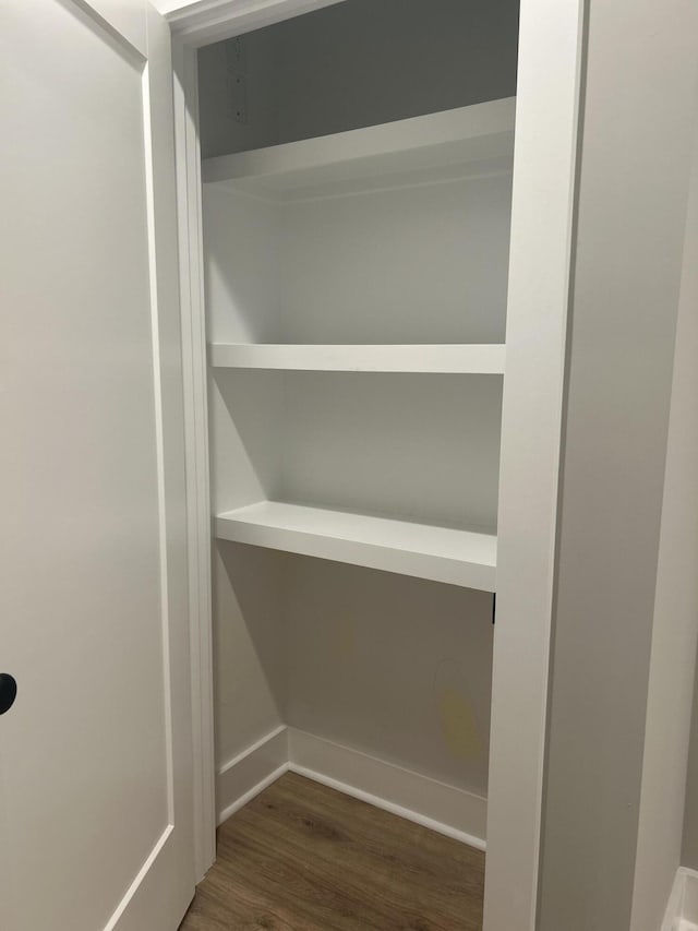 view of closet