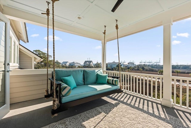 1962 Bellona St, Charleston, SC 29492 - wooden deck with outdoor lounge area
