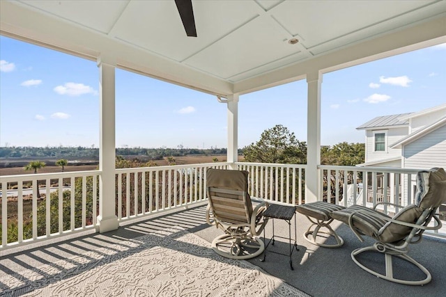 1962 Bellona St, Charleston, SC 29492 - exterior space featuring a ceiling fan