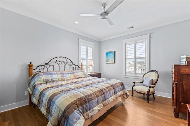 1962 Bellona St, Charleston, SC 29492 - bedroom featuring wood finished floors, visible vents, and baseboards
