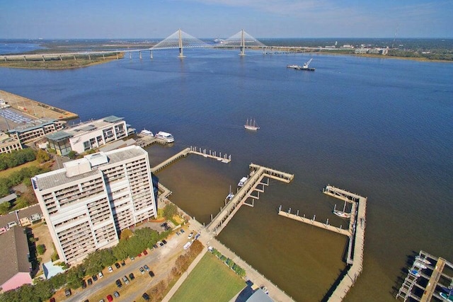 330 Concord St Unit 12C, Charleston, SC 29401 - bird's eye view of a large body of water