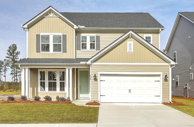 156 Middleton Dr, Goose Creek, SC 29445 - view of front facade featuring a front lawn and a garage